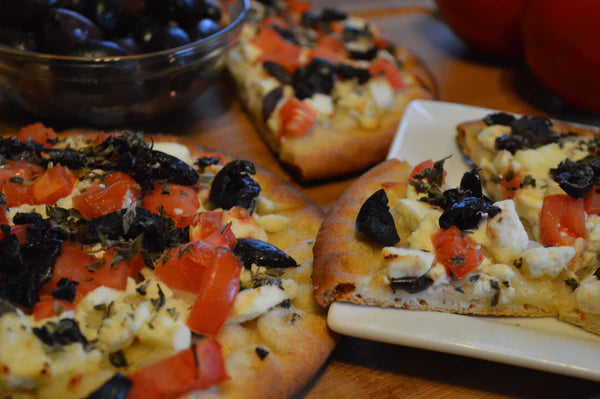 Grilled Greek Bruschetta