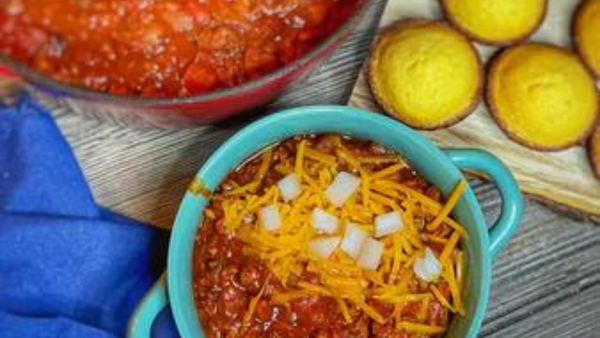 Smoked Over the Top Cowboy Chili