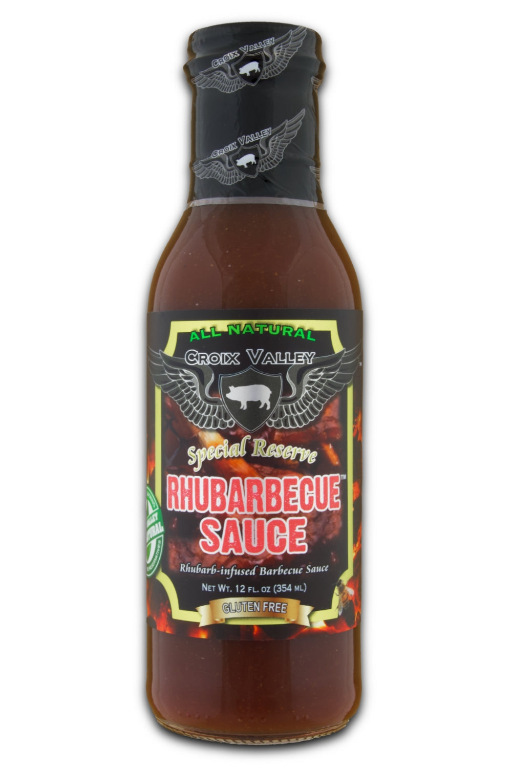 Case 12 Croix Valley Rhubarbecue™ Bbq Sauce Croix Valley Foods